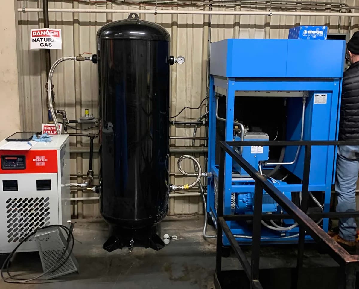 Installation service work