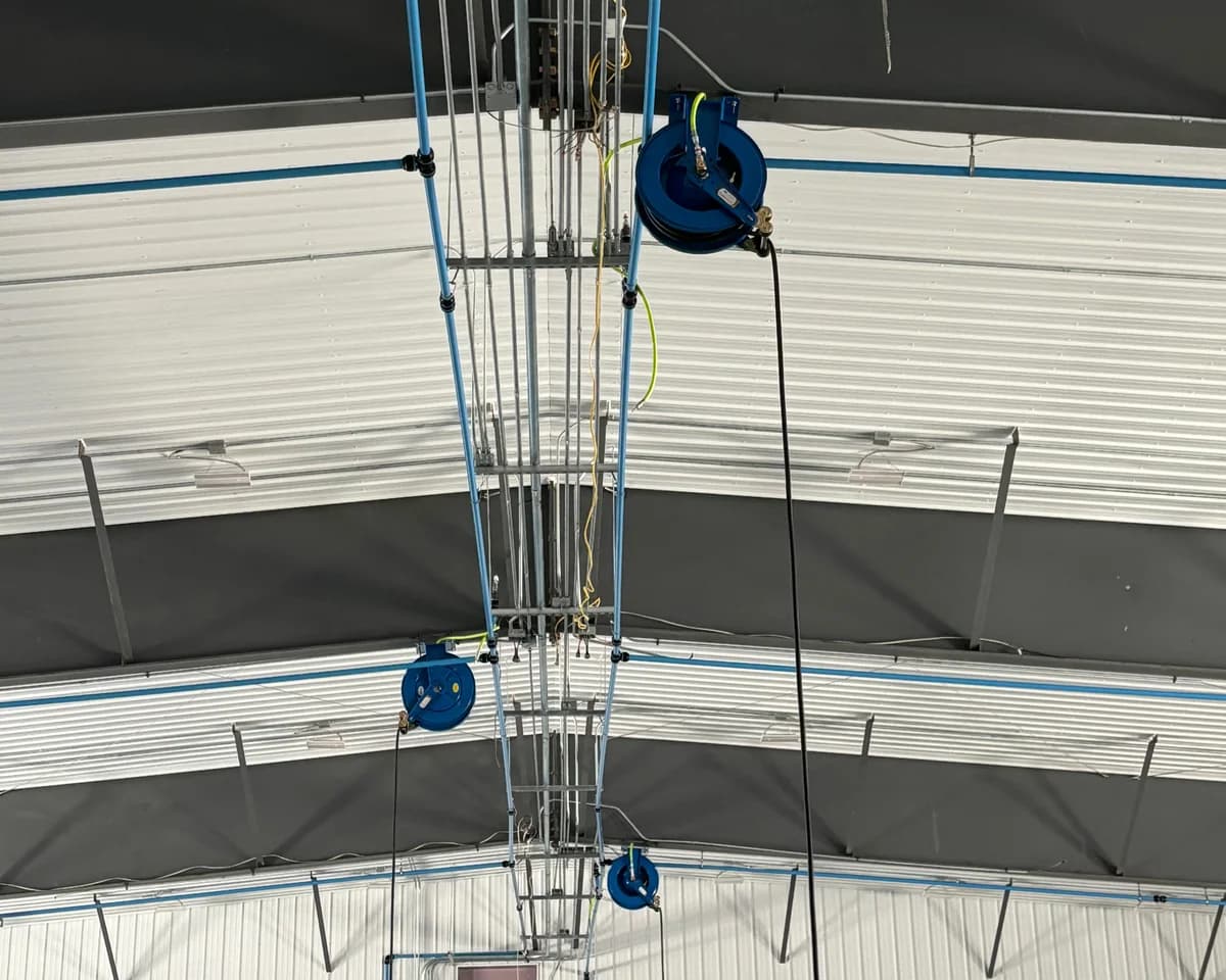 Prevost Aluminum Piping System at Manufacturing Facility in Mahnonen, MN